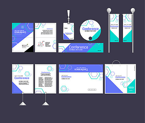 템플릿 배너템플릿 무늬 이벤트 사람없음 파란색 세트 쇼핑백 현수막 전단 엽서 초대장 육각형 패키지 사원증 박람회 손부채 기업홍보 소봉투 행사세트 행사템플릿 AI파일 도형 배너 컬러 가방 비즈니스 편지봉투 카드_감사 편지 홍보물 파일형식 벡터