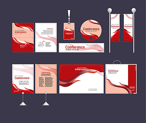 템플릿 배너템플릿 무늬 곡선 이벤트 사람없음 빨간색 세트 쇼핑백 현수막 전단 엽서 초대장 패키지 사원증 박람회 손부채 기업홍보 소봉투 행사세트 행사템플릿 AI파일 배너 선 컬러 가방 비즈니스 편지봉투 카드_감사 편지 홍보물 파일형식 벡터
