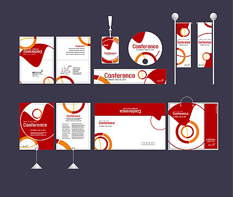 템플릿 배너템플릿 무늬 이벤트 사람없음 빨간색 세트 쇼핑백 현수막 원형 전단 엽서 초대장 패키지 사원증 박람회 손부채 기업홍보 소봉투 행사세트 행사템플릿 AI파일 도형 배너 컬러 가방 비즈니스 편지봉투 카드_감사 편지 홍보물 파일형식 벡터