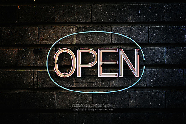 PSD 편집이미지 백그라운드 타이포그라피 사람없음 3D 오픈 디지털합성 네온 네온아트 편집3D 문자 파일형식