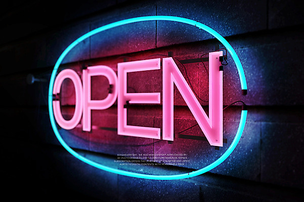 PSD 편집이미지 백그라운드 타이포그라피 사람없음 3D 오픈 디지털합성 네온 네온아트 편집3D 문자 파일형식