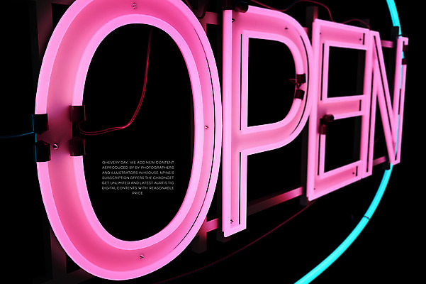 PSD 편집이미지 백그라운드 타이포그라피 사람없음 3D 오픈 디지털합성 네온 네온아트 편집3D 문자 파일형식