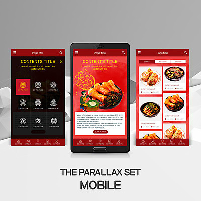 PSD 템플릿 남자 웹템플릿 모바일 김치 한명 성인 스마트폰 모바일템플릿 모바일웹 김장 총각김치 패럴렉스 이미지템플릿 1 한식 사람 핸드폰 스마트기기 파일형식