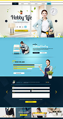 PSD 템플릿 여자 웹템플릿 하늘색 사이트템플릿 여러명 20대 성인 인테리어 홈페이지 홈페이지시안 한국인 셀프 성인여자만 이미지템플릿 디자인 다수 사람 동양인 청년 파란색 여자만 성인만 파일형식