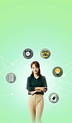 PSD 편집이미지 여자 시계 전구 엄마 한명 서기 웃음 상반신 20대 성인 앞모습 팔짱 한국인 워킹맘 체크리스트 성인여자한명만 이미지편집 1 뷰포인트 가족 모션 표정 사람 동양인 청년 비즈니스우먼 여자한명만 성인여자만 파일형식