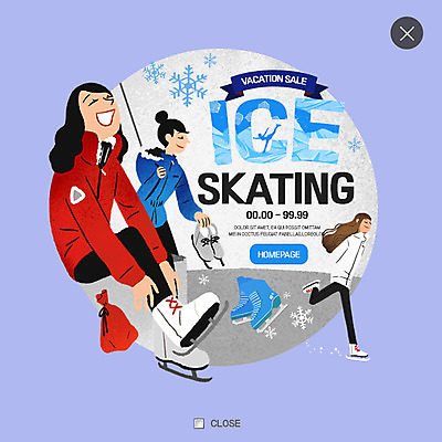 전신 PSD 템플릿 여자 스포츠 웹템플릿 팝업 눈꽃 웹팝업 상반신 성인 세명 얼음 스케이트 레이어팝업 신발주머니 이미지템플릿 자연요소 스포츠용품 가방 눈_날씨 사람 파일형식