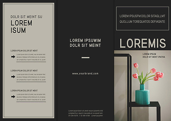 템플릿 편집 표지디자인 북디자인 출판디자인 표지 리플렛 북커버 3단접지 탁자 팜플렛 사람없음 꽃병 튤립 이미지템플릿 AI파일 꽃 가구 파일형식 벡터