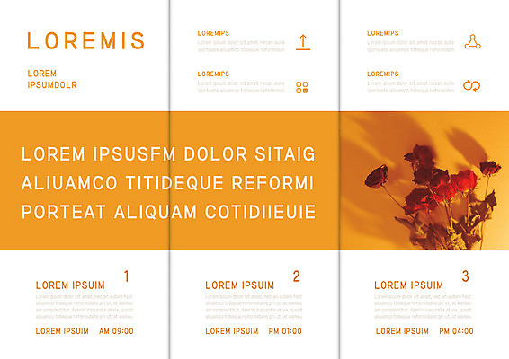 템플릿 편집 표지디자인 북디자인 출판디자인 내지 리플렛 북커버 3단접지 팜플렛 사람없음 장미 드라이플라워 이미지템플릿 AI파일 꽃 파일형식 벡터