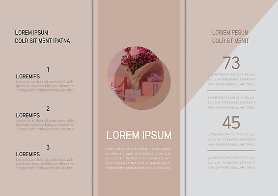 템플릿 편집 표지디자인 북디자인 출판디자인 내지 리플렛 꽃다발 북커버 3단접지 팜플렛 사람없음 선물상자 이미지템플릿 AI파일 꽃 선물 상자 파일형식 벡터