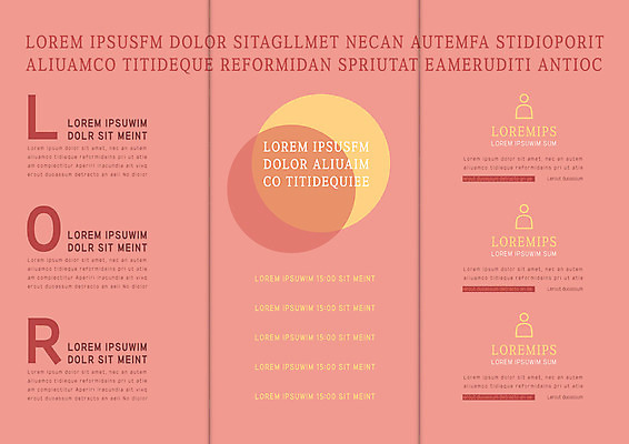 템플릿 편집 표지디자인 북디자인 출판디자인 내지 리플렛 북커버 3단접지 팜플렛 사람없음 원형 이미지템플릿 AI파일 도형 파일형식 벡터