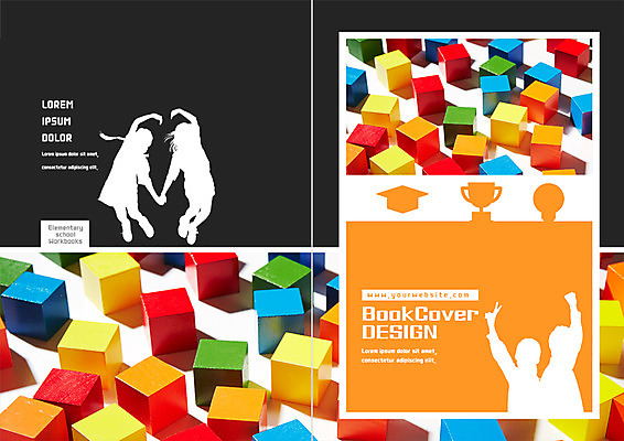 PSD 템플릿 편집 표지디자인 북디자인 출판디자인 어린이교육 교육 표지 실루엣 어린이 리플렛 북커버 학사모 전구 팜플렛 점프 블록 가위바위보 트로피 이미지템플릿 모자_잡화 졸업 모션 놀이 촬영기법 사람 상_우승 파일형식