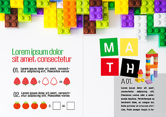 PSD 템플릿 편집 표지디자인 북디자인 출판디자인 어린이교육 교육 내지 리플렛 토마토 북커버 딸기 팜플렛 사람없음 수학 레고 나눗셈 블록쌓기 이미지템플릿 채소 과일 교과목 장난감 쌓기 블록 사칙연산 파일형식