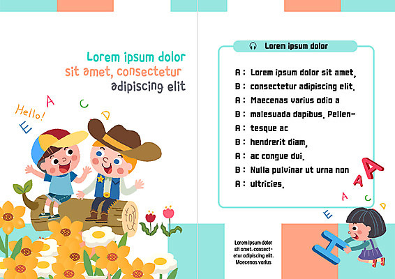 PSD 템플릿 편집 표지디자인 북디자인 알파벳 출판디자인 여자 어린이교육 교육 남자 꽃 내지 어린이 리플렛 북커버 영어교육 앉기 팜플렛 세명 통나무 이미지템플릿 나무 식물 영어 모션 사람 파일형식