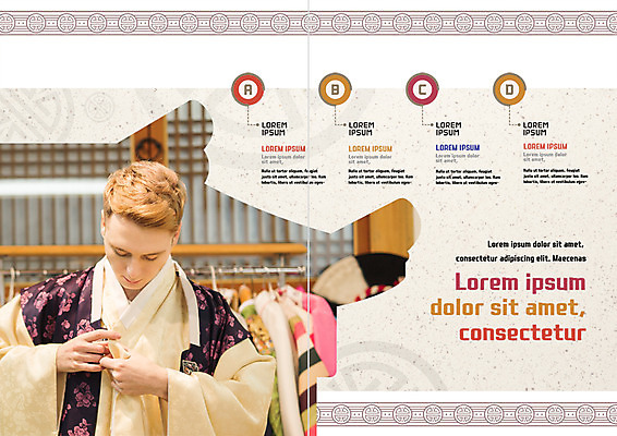 PSD 서양인 템플릿 편집 한국문화 표지디자인 북디자인 출판디자인 남자 내지 리플렛 여행 북커버 한명 팜플렛 상반신 20대 성인 한복 전통체험 국내여행 이미지템플릿 외국인 1 동양문화 한국전통 한국 사람 청년 체험 전통의상 파일형식