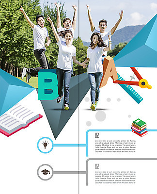 PSD 템플릿 편집 표지디자인 북디자인 알파벳 출판디자인 여자 교육 남자 내지 리플렛 대학생 2단접지 북커버 자 웃음 팜플렛 여러명 20대 성인 책 점프 만세 한국인 대학교육 컴파스 이미지템플릿 학생 영어 다수 모션 문구용품 표정 사람 동양인 청년 파일형식