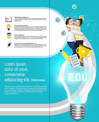 PSD 템플릿 편집 표지디자인 북디자인 출판디자인 여자 어린이교육 교육 내지 어린이 리플렛 2단접지 북커버 전구 포옹 웃음 팜플렛 두명 책 친구 연필 공책 한국인 트로피 메달 이미지템플릿 관계 안기 문구용품 학용품 표정 사람 동양인 필기구 상_우승 상_상패 파일형식