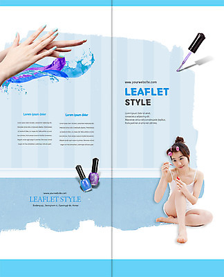 PSD 템플릿 편집 표지디자인 북디자인 손 출판디자인 여자 표지 리플렛 2단접지 북커버 앉기 팜플렛 20대 성인 두명 신체부위 뷰티 한국인 네일아트 매니큐어 헤어롤 이미지템플릿 모션 사람 동양인 청년 화장품 미용용품 파일형식