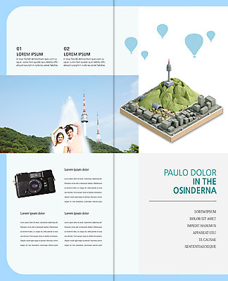 PSD 서양인 템플릿 편집 표지디자인 북디자인 출판디자인 여자 남자 내지 리플렛 여행 2단접지 북커버 한국 팜플렛 20대 성인 두명 카메라 열기구 분수 손하트 남산타워 국내여행 이미지템플릿 외국인 아시아 항공교통 사람 손짓 청년 전자제품 남산 파일형식