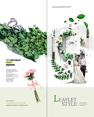 PSD 템플릿 편집 표지디자인 북디자인 커플 출판디자인 여자 표지 남자 신부 리플렛 부케 웨딩드레스 신랑 결혼 2단접지 북커버 나뭇잎 정장 턱시도 팜플렛 20대 성인 두명 한국인 클로버 이미지템플릿 드레스 옷 꽃다발 잎 관계 사람 동양인 이벤트 청년 파일형식