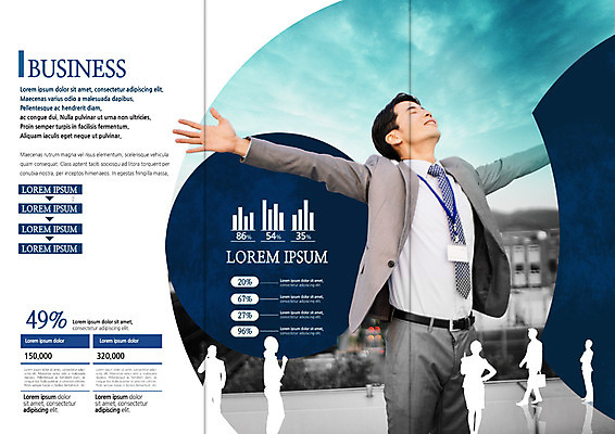 PSD 구름 템플릿 편집 표지디자인 북디자인 출판디자인 여자 남자 실루엣 내지 리플렛 북커버 비즈니스 3단접지 하늘 그래프 팜플렛 성인 30대 눈감음 만세 한국인 비즈니스맨 비즈니스우먼 이미지템플릿 자연요소 모션 촬영기법 사람 동양인 장년 직장인 파일형식