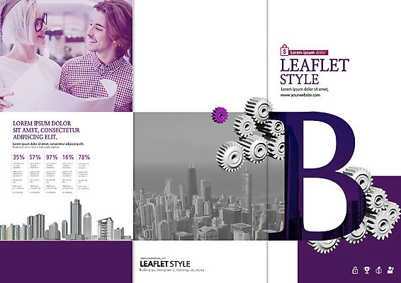 PSD 서양인 템플릿 편집 표지디자인 북디자인 출판디자인 여자 표지 남자 리플렛 북커버 비즈니스 3단접지 회의 웃음 빌딩 팜플렛 상반신 20대 성인 두명 마주보기 도시 비즈니스맨 비즈니스우먼 톱니바퀴 이미지템플릿 외국인 모션 표정 사람 청년 건물 직장인 파일형식