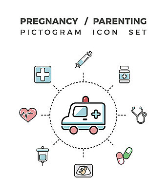 아이콘 청진기 병원 주사기 픽토그램 알약 약 임신 맥박 구급차 링거 픽토그램아이콘 웹아이콘 태아 초음파검사 2D아이콘 AI파일 의학 의료기기 자동차 검사_조사 파일형식 벡터