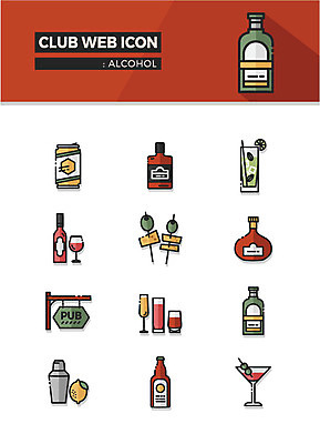 아이콘 술잔 맥주 주류 사람없음 와인 칵테일 선술집 레몬 안주 웹아이콘 양주 캔맥주 동호회 모히토 2D아이콘 AI파일 음료 과일 잔 술집 캔 파일형식 벡터