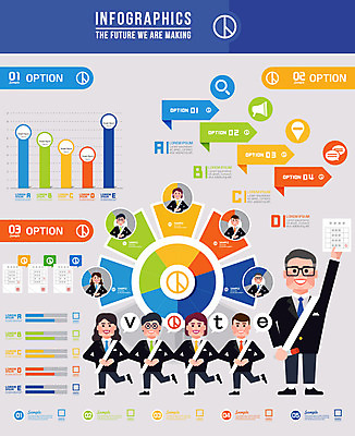 여자 남자 일러스트 그래프 여러명 인포그래픽 투표 선거 투표용지 선거홍보 투표소 후보 기표문양 국내일러스트 AI파일 문양 다수 사람 민주주의 파일형식 벡터