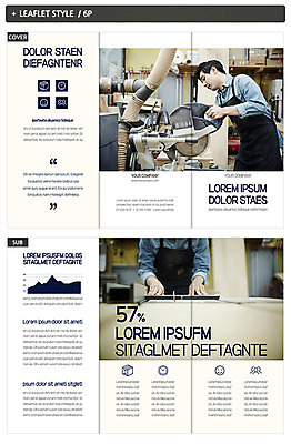 템플릿 표지디자인 표지 남자 ZIP 내지 리플렛 3단접지 팜플렛 20대 성인 두명 한국인 가구공방 성인남자만 인디자인 INDD 이미지템플릿 사람 동양인 청년 작업실 공예 남자만 성인만 파일형식