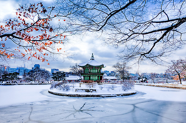 포토 JPG 주간 나무 설경 겨울 자연 서울 풍경 빌딩 여러명 야외 눈 연못 정자 경복궁 향원정 겨울풍경 국내포토 자연요소 식물 건축물 계절 다수 날씨 한국 사람 건물 궁전 생태계 누각 파일형식