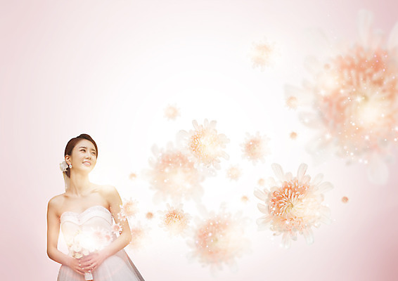 PSD 편집 편집이미지 여자 부케 웨딩드레스 결혼 한명 웃음 상반신 20대 성인 한국인 신부복 이미지편집 1 드레스 꽃다발 표정 사람 동양인 이벤트 청년 파일형식