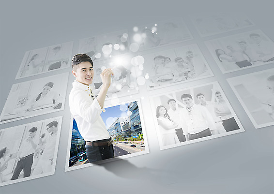 PSD 서양인 편집 편집이미지 여자 남자 비즈니스 회의 웃음 빌딩 여러명 20대 성인 한국인 비즈니스맨 비즈니스우먼 탈출 사진틀 이미지편집 외국인 다수 컨셉 표정 틀 사람 동양인 청년 건물 직장인 파일형식