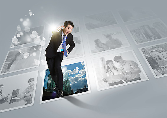 PSD 구름 편집 편집이미지 여자 남자 비즈니스 하늘 회의 웃음 빌딩 여러명 20대 성인 30대 한국인 최고 비즈니스맨 비즈니스우먼 탈출 사진틀 이미지편집 자연요소 다수 컨셉 표정 틀 사람 동양인 청년 건물 장년 직장인 파일형식