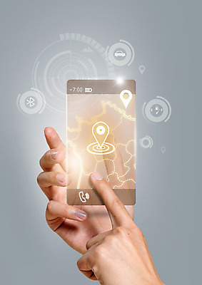 PSD 편집 편집이미지 손 지도 스마트라이프 한명 손짓 신체부위 스마트기기 터치 양손 스마트 위치 네비게이션 터치스크린 홀로그램 4차산업 이미지편집 1 라이프스타일 산업 컨셉 모션 사람 전자제품 파일형식