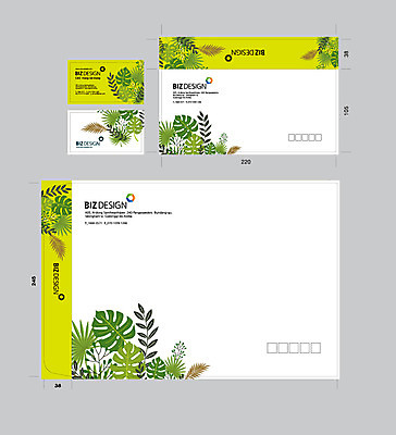 식물 템플릿 잎 명함 명함템플릿 서류봉투 편지봉투 사람없음 세트 패키지 봉투템플릿 우편봉투 비즈디자인 봉투디자인 이미지템플릿 AI파일 봉투 편지 우편물 파일형식 벡터
