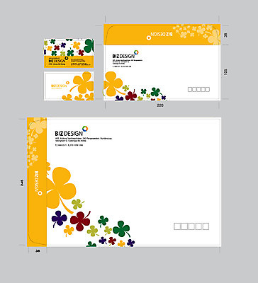 템플릿 명함 명함템플릿 서류봉투 편지봉투 사람없음 세트 네잎클로버 패키지 봉투템플릿 우편봉투 비즈디자인 봉투디자인 이미지템플릿 AI파일 식물 봉투 클로버 편지 우편물 파일형식 벡터