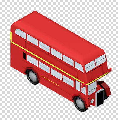 편집 편집이미지 교통수단 버스 사람없음 3D소스 3D 이층버스 PNG 목업 편집소스 육상교통 교통 대중교통 디지털합성 파일형식