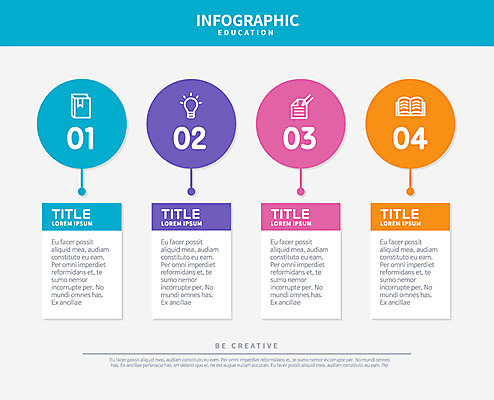 교육 종이 일러스트 전구 사람없음 책 인포그래픽 원형 사전 국내일러스트 AI파일 도형 파일형식 벡터