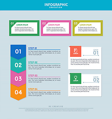 교육 일러스트 전구 사람없음 사각형 인포그래픽 사전 국내일러스트 AI파일 도형 책 파일형식 벡터