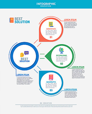 교육 말풍선 일러스트 대화 사람없음 책 지구본 인포그래픽 원형 국내일러스트 AI파일 도형 말하기 파일형식 벡터