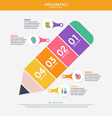 교육 일러스트 사람없음 연필 지구본 인포그래픽 원형 과녁판 비커 국내일러스트 AI파일 도형 학용품 실험기구 필기구 파일형식 벡터