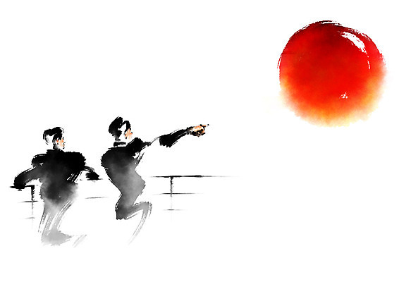 PSD 응시 남자 일러스트 비즈니스 캘리그라피 휴식 상반신 성인 두명 친구 비즈니스라이프 태양 가리킴 비즈니스맨 동료 국내일러스트 자연요소 라이프스타일 시선 컨셉 관계 사람 손짓 직장인 파일형식