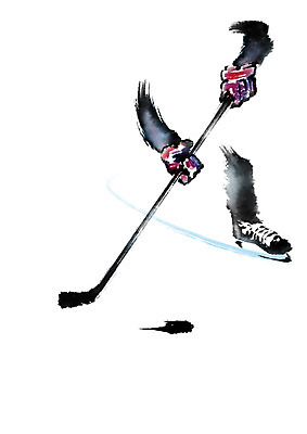 PSD 손 스포츠 일러스트 캘리그라피 겨울스포츠 한명 신체부위 스케이트 다리 아이스하키 하키채 아이스하키선수 퍽 국내일러스트 1 스포츠용품 운동선수 사람 하키 하키용품 파일형식