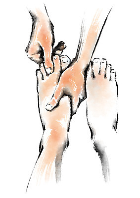 PSD 손 일러스트 캘리그라피 발 손짓 두명 신체부위 뷰티 스파 마사지 지압 발마사지 국내일러스트 모션 사람 파일형식