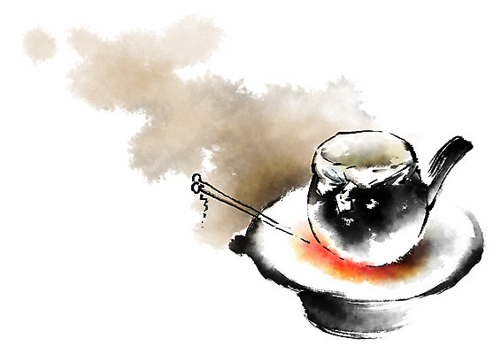 PSD 일러스트 캘리그라피 의학 사람없음 치료 한의학 질병 화로 약탕기 한방용품 국내일러스트 그릇 주방용품 의료용품 파일형식