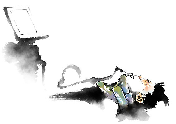 PSD 남자 일러스트 캘리그라피 의학 의료기기 병원 한명 치료 눕기 환자 질병 깁스 국내일러스트 1 모션 사람 의료용품 파일형식