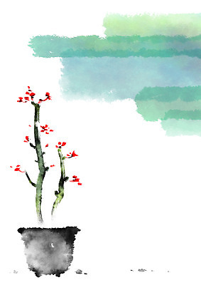 PSD 식물 꽃 화분 일러스트 캘리그라피 사람없음 국내일러스트 파일형식