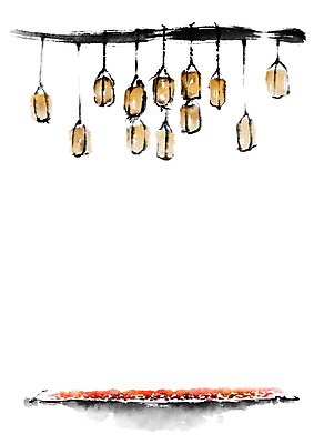 PSD 한국문화 한국전통 전통 일러스트 캘리그라피 건조 사람없음 시골 메주 건조대 고추말리기 메주덩이 국내일러스트 동양문화 한국 파일형식