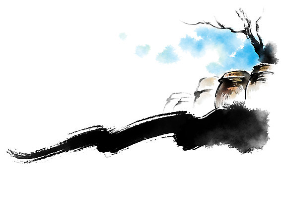 PSD 나무 한국문화 한국전통 전통 일러스트 캘리그라피 붓터치 전통소품 사람없음 시골 항아리 국내일러스트 식물 동양문화 한국 도자기 오브젝트 파일형식