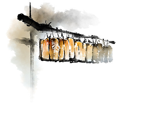 PSD 한국문화 한국전통 전통 일러스트 식재료 캘리그라피 건조 사람없음 시골 메주 건조대 국내일러스트 동양문화 한국 파일형식